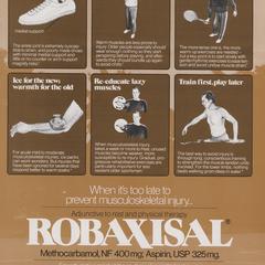 Robaxisal advertisement