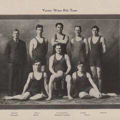 1906 varsity water polo team
