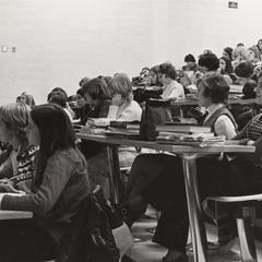 Lecture hall, 1975