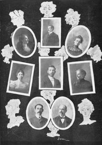 1900s yearbook faculty page
