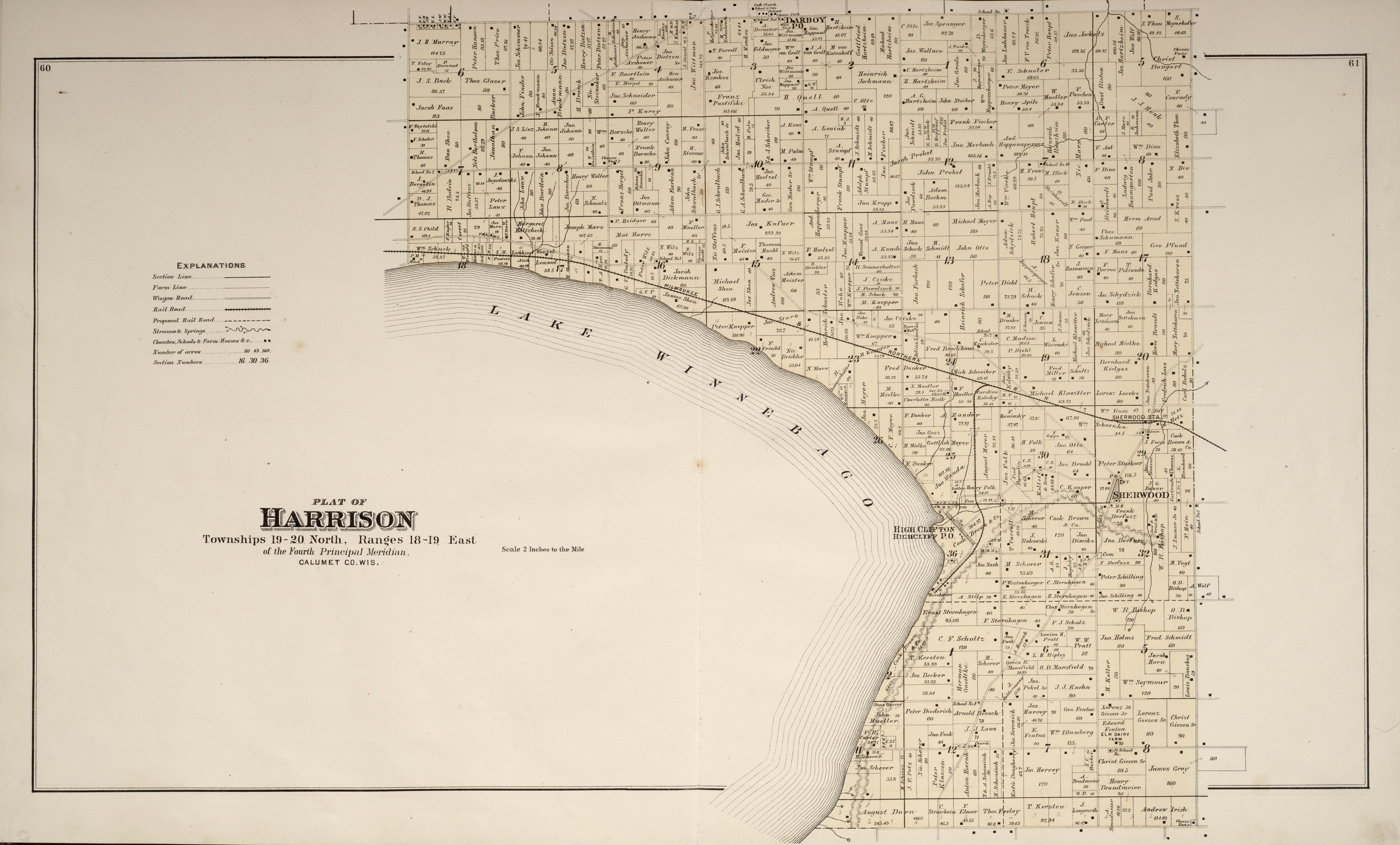 Plat book of Manitowoc and Calumet Counties, Wisconsin - Full view ...