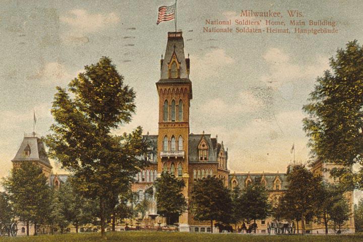 National Soldiers' Home, main building. Milwaukee, Wisconsin