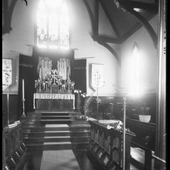 Kemper Hall Chapel - altar through arch