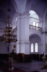Interior of the Kyriakon at Prophet Elias