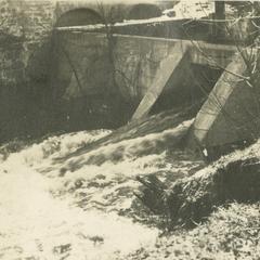 High water at the Waterford Dam