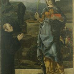Saint Justina and Donor