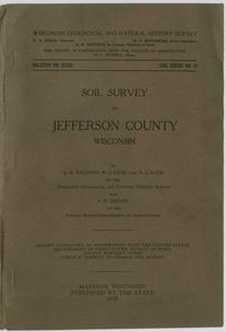 Soil survey of Jefferson County, Wisconsin