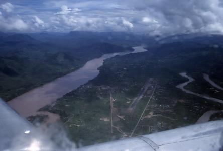 Aerial view of Luang Prabang