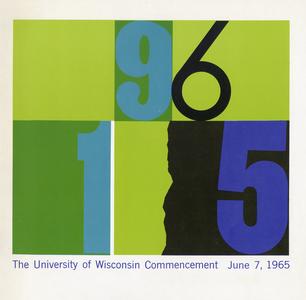 1965 Commencement program