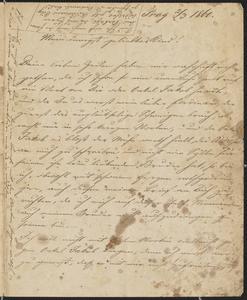 [Letter from Kajetan Sternberger to his son, Ferdinand, March 2, 1860]