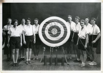 Women's Athletic Association - Indoor Inter-Class Archery Contest