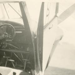 Cockpit of Ruth Harman's Tailorcraft