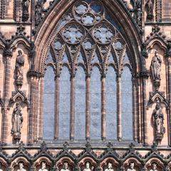 Lichfield Cathedral exterior west front