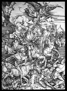 Four Horsemen of the Apocolypse [sic] by Albrecht Dürer