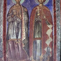 Sts. Demetrios and George at Xenophontos