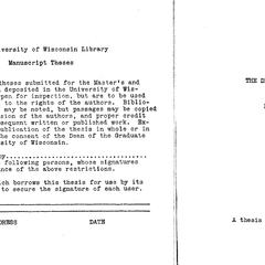 UW-Madison Dissertations and Theses
