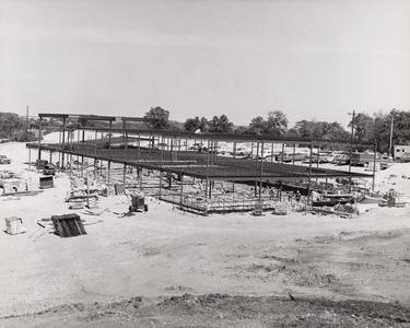 Very early construction on main entrance building