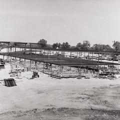 Very early construction on main entrance building
