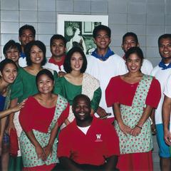 Filipino American Student Association dancers at 2000 MCOR