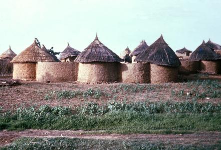 Round Adobe Houses of Mossis