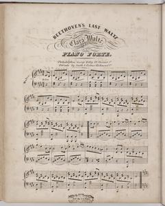Beethoven's last waltz