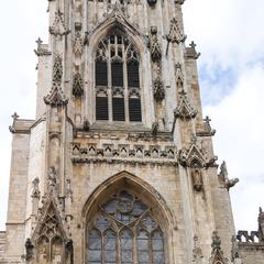 York Minster exterior nave northwest corner