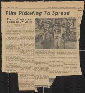 "Film picketing to spread"