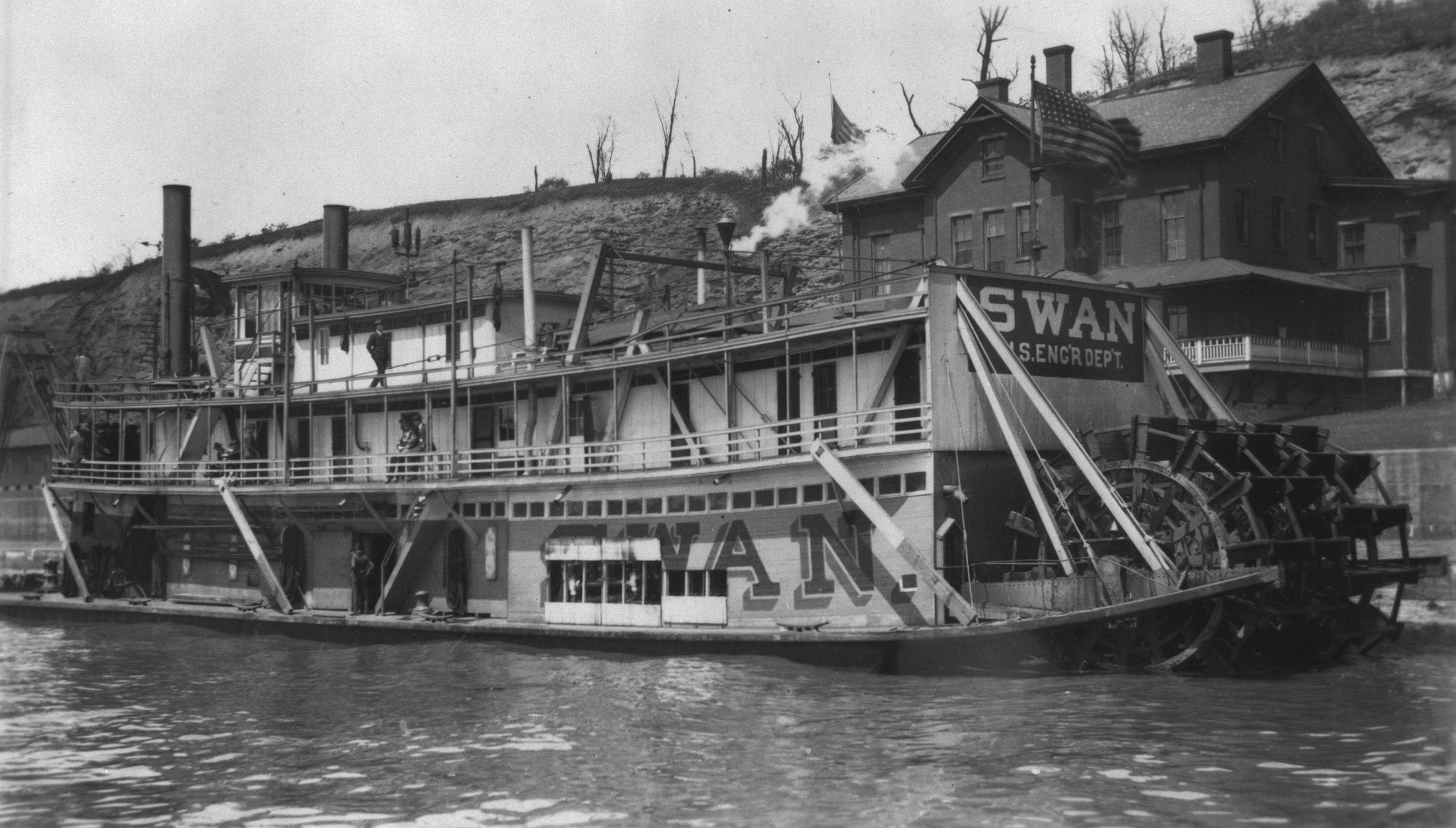 ‎Swan (Snagboat, 1907-1932) - UWDC - UW-Madison Libraries