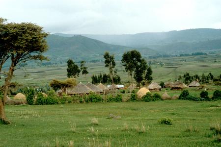 A Village, the Product of the "Villagization" Scheme