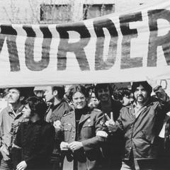 Protest March against Kent State riot/shootings and the Vietnam War