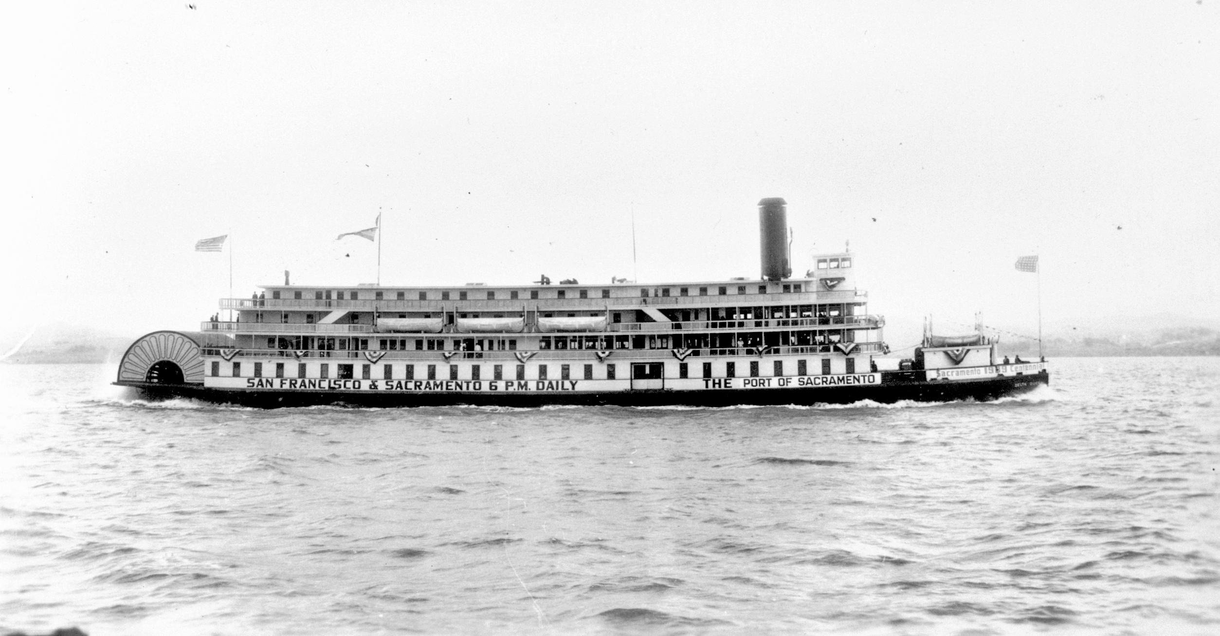 Delta Queen (Packet/Excursion boat, 1926- ) - UWDC - UW-Madison