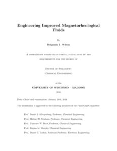 Engineering Improved Magnetorheological Fluids