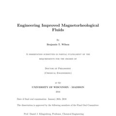 Engineering Improved Magnetorheological Fluids