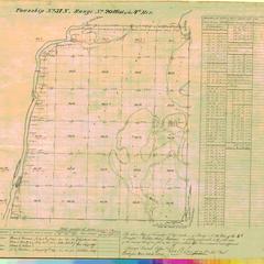 [Public Land Survey System map: Wisconsin Township 37 North, Range 20 West]