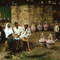 Handcrafted Baskets for Sale by Roadside