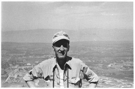 Arthur Hasler at Utah Lake