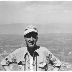 Arthur Hasler at Utah Lake