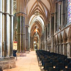 Lincoln Cathedral nave south aisle