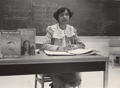 Dianne Hopkins at the Library School
