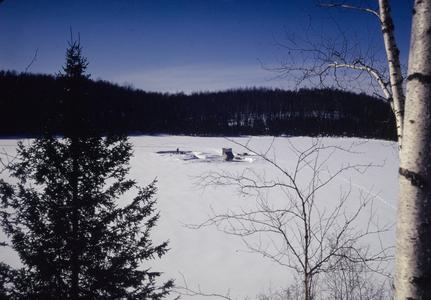 Winterkill field research site on Mystery Lake