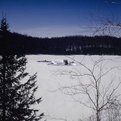 Winterkill field research site on Mystery Lake