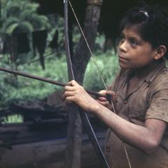 Boy with bow and arrow, Margarita