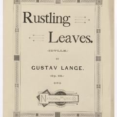 Rustling leaves