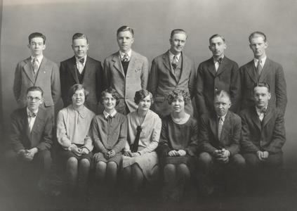 Student Voice staff, 1929