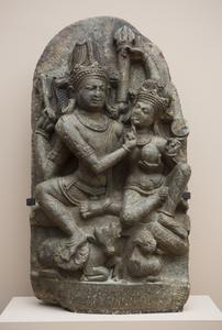 Śiva and Parvātī (Umā-Maheśhvara)