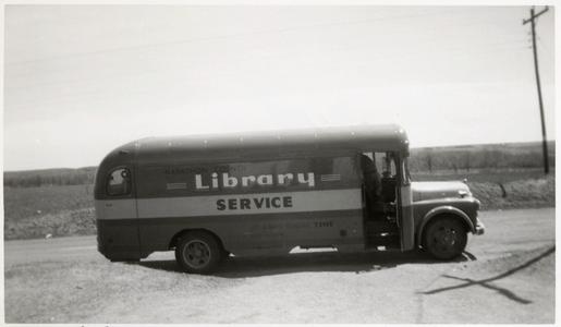 First bookmobile Marathon County Library Service 1958