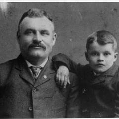Louis Brice and his son Eddie