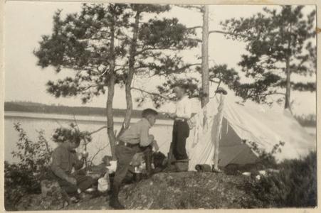 Camping in Quetico, June 13, 1924