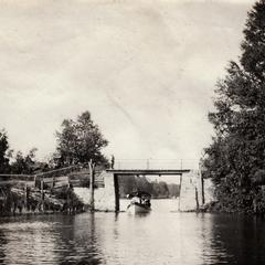 Bridge over Waupaca lakes