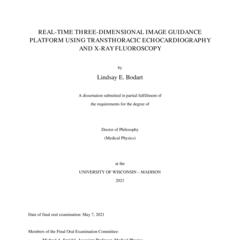 Real-time three-dimensional image guidance platform using transthoracic echocardiography and x-ray fluoroscopy